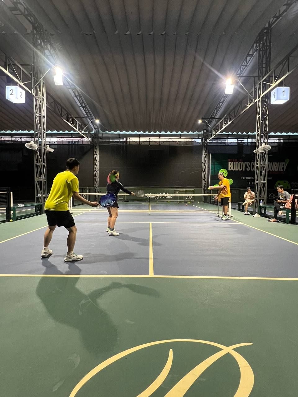 Online pickleball lesson session